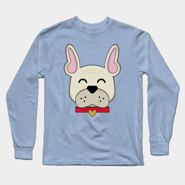 Sweet Frenchie Long Sleeve T-Shirt by _danielita